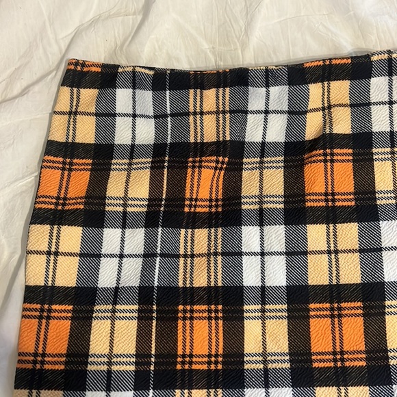 Plaid pencil skirt - Picture 2 of 2
